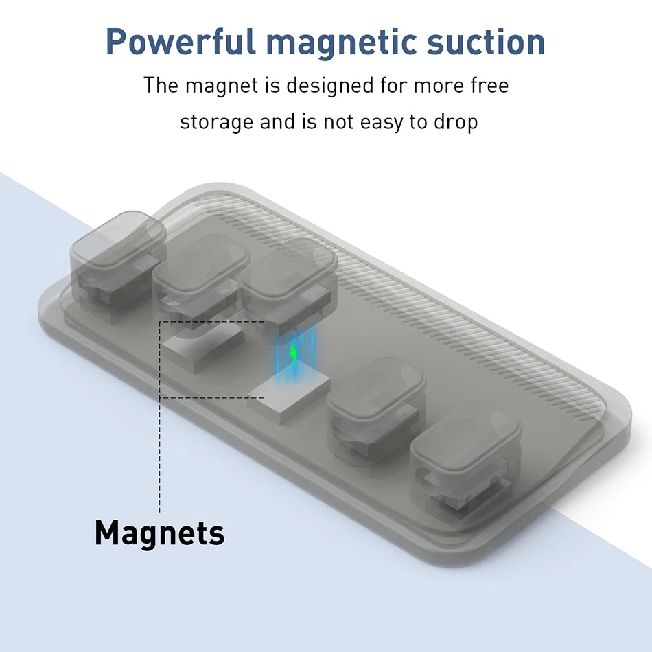 Neivy Studio — Magnetic Desk Cable Organizer